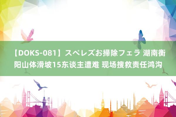 【DOKS-081】スペレズお掃除フェラ 湖南衡阳山体滑坡15东谈主遭难 现场搜救责任鸿沟